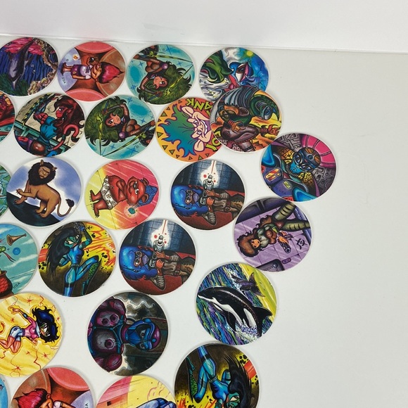 Jots and Roach A Blades Vintage lot of 95 POGS - Picture 7 of 11